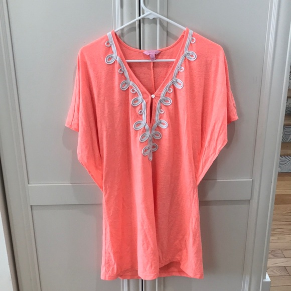 Lilly Pulitzer Other - Lily Pulitzer coral coverup, Size - XS.